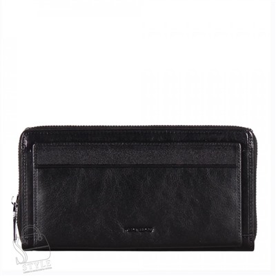 Клатч мужской кожаный 3084H black Heanbag