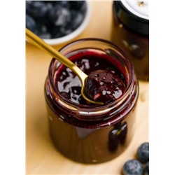 Крем - мед с черникой и кедровым орехом / 180 г / Сибирский кедр