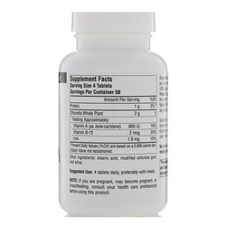 Source Naturals, Хлорелла 200 таблеток