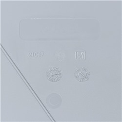 Поднос RESTOLA, пластик, 42×30 см, серый