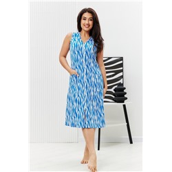 Халат 83706 (Голубой)