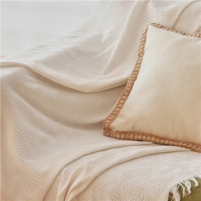 Наволочка декоративная с окантовкой SL Home «СофтЛайнс», 43×43 см, хлопок 100%