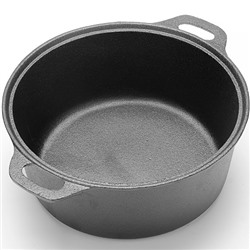 26974 Кастрюля 3л с/кр чугун МВ (х3)