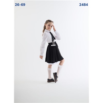 Юбка 2484 синий