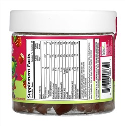 Vitamin Friends, Iron Vegan Gummies, Strawberry Jam, 60 Pectin Gummies