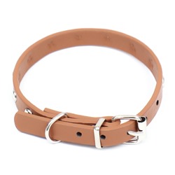 Ошейник «Пижон» клёпаный из искусственной кожи, 30.5×1 см, микс цветов