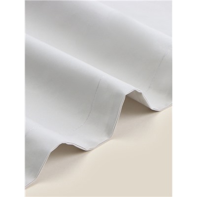 Наволочка SL Home Percale 300ТС, 50×70+3 см, серая, перкаль, хлопок 100%