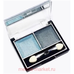 MILD Тени для век 2 цвета тон 06 синие+сине-бирюзовые 5022