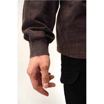 Мужской лонгслив оверсайз Happyfox