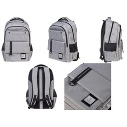 Рюкзак молодежный "ПЕРФЕКТ.Серый камень" 47х32х17 см 2 отделения 4 кармана (084674) 10107 Хатбер