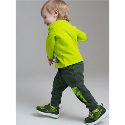 Фуфайка детская трикотажная для мальчиков (футболка с длинными рукавами)