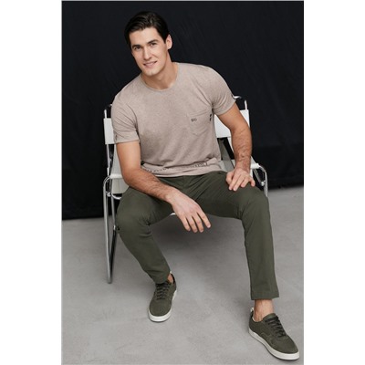 Фуфайка (футболка) BeGood SS21MJ234A Safari