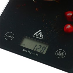 Весы кухонные Luazon LVK-702 «Черешня», электронные, до 7 кг