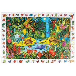 IQ Пазл с развивающей игрой 60 "Яркие джунгли" 4+