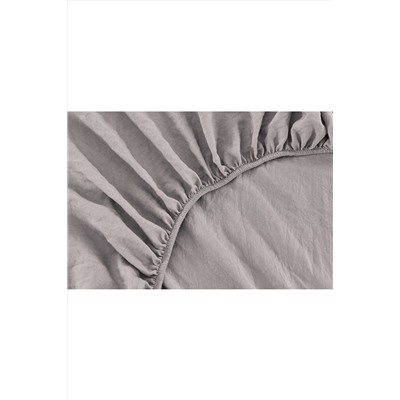 Простыня на резинке, с высотой борта 25 см "boiled cotton" - Вареный (стираный) хлопок» НАТАЛИ, 1048937