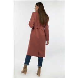 01-10445 Пальто женское демисезонное (пояс)