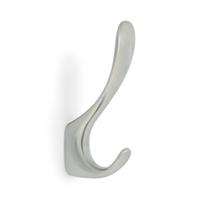 Крючок мебельный CAPPIO NOTE, двухрожковый, цвет хром