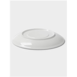 Блюдце Hanna Knövell, d=12 см, к чашке 80 мл штабелируемой, фарфор, белое