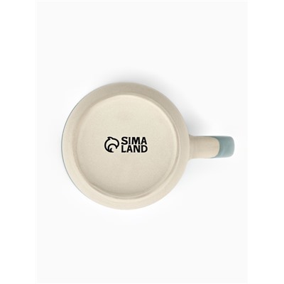 Кружка новогодняя керамическая «В новый год месте теплее», 400 мл, ручная работа