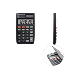 Калькулятор  8 разрядов 58х88 мм PC-101 40101 черный ErichKrause