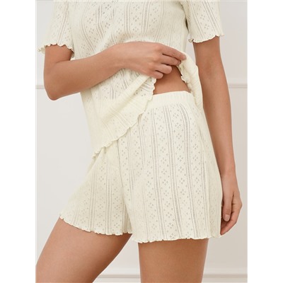 Omsa Пижама OmD 0260D POINTELLE Пижама жен. (Футболка+Шорты с гульфиком), СО