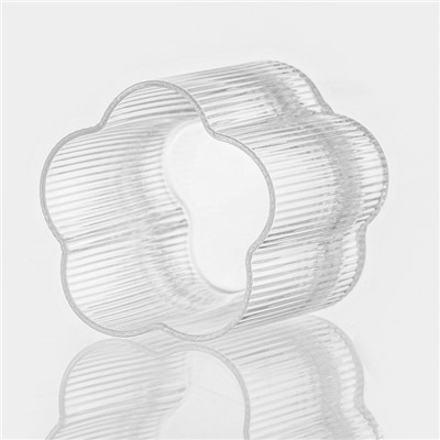 Стакан «Флер», 260 мл, 7×8 см, стекло, прозрачный