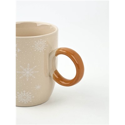 Кружка новогодняя керамическая «С новым годом», 420 мл