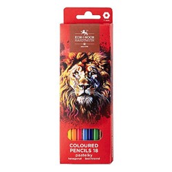 Карандаши 18цв RED LION 3553 (3553018063KS) Koh-I-Noor