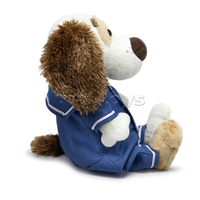 Собака Бартоломей  BABY в комбинезоне с якорем