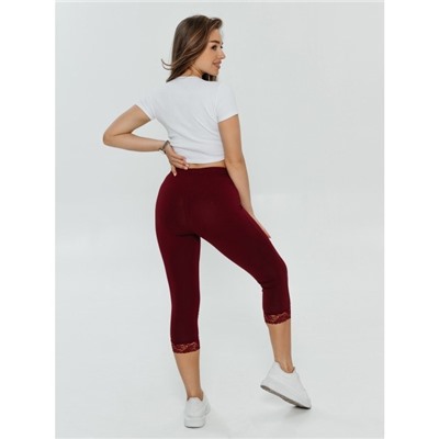 Бриджи Кружево (Бордо)