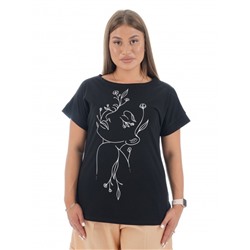 Футболка Ариадна (Чёрный)