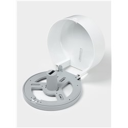 Диспенсер для туалетной бумаги SAVANNA, пластик, белый, втулка 4 см