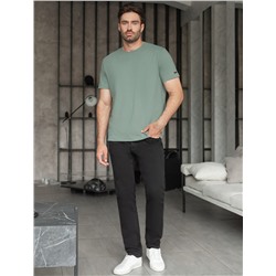 Футболка базовая полуприлегающая из премиального хлопка с эластаном