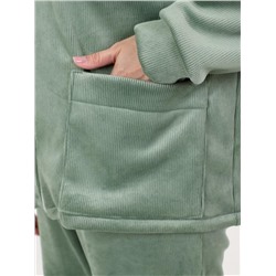 Куртка "Алиса" олива вельвет