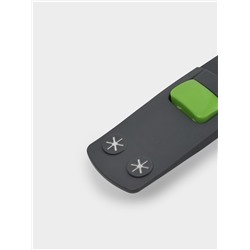 Швабра для мытья пола плоская Доляна, насадка из микрофибры 42×12 см, телескопическая ручка 73-124 см