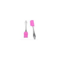 Набор для выпечки (лопатка 16см + кисточка 16см) силиконовый 81913