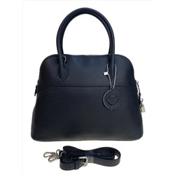 Женская сумка из натуральной кожи, цвет черный