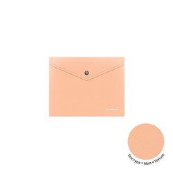 Папка с кнопкой  А5+ 180мкм 61143 Matt Pastel Bloom непрозрачная ассорти ErichKrause