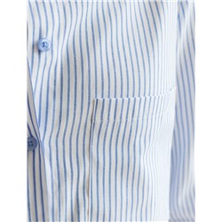 Укороченная блузка из хлопка