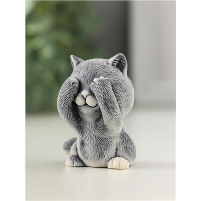 Фигурка «Котёнок забавный», 5.2 см, МИКС