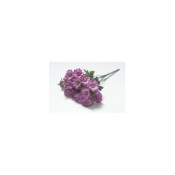 Искусственные цветы, Ветка в букете гербера 10 веток (1010237) микс