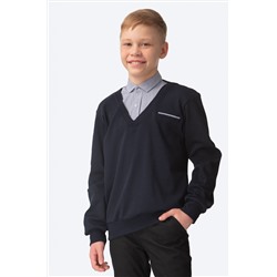 Джемпер-рубашка для мальчика Happyfox