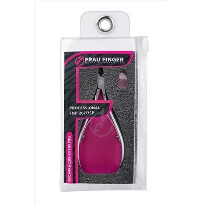 Frau Finger Кусачки маникюрные для кутикулы / Professional FNP-207/7SP, двойная пружина, ручная заточка, 7 мм KRISTALLER, 1110660