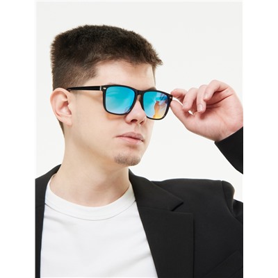 Очки солнцезащитные OneSun, uv 400, дужка 14 см, ширина 14.5 см, линза 4.3×5.5 см, флекс