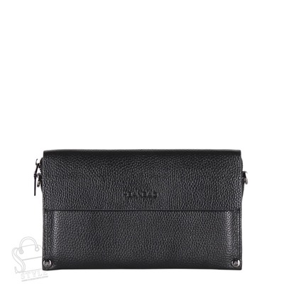 Клатч мужской кожаный 3410-2H black Heanbag