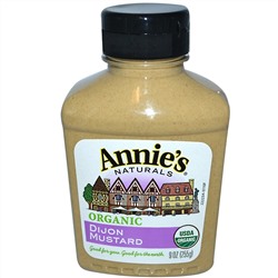 Annie's Naturals, Органика, Дижонская горчица, 9 унций (255 г)