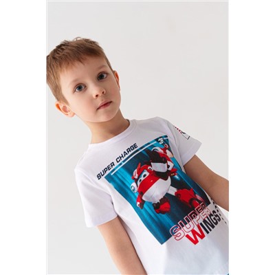 Комплект трикотажный для мальчиков: фуфайка (футболка), брюки PLAYTODAY, 1239651