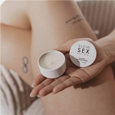 Массажная свеча для всего тела Slow Sex - 50 гр.