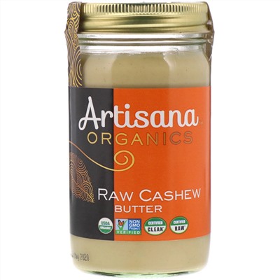Artisana, Organics, масло кешью, 397 г (14 унций)