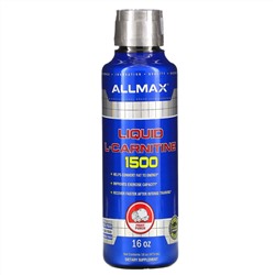 ALLMAX Nutrition, жидкий L-карнитин 1500, фруктовый пунш, 473 мл (16 уний)